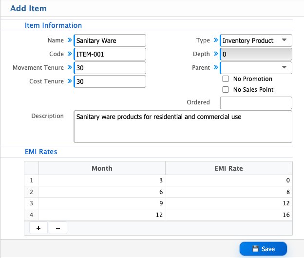 Add Item