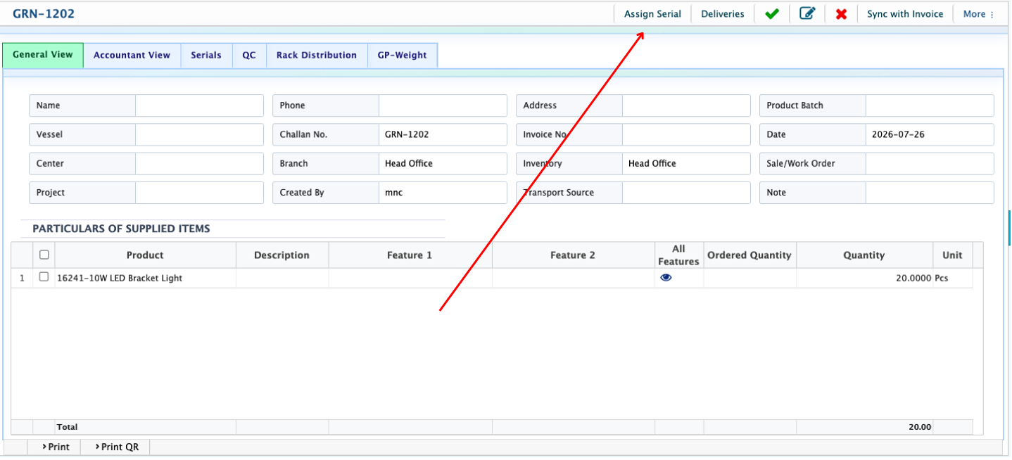 AssignSerialFromDetails