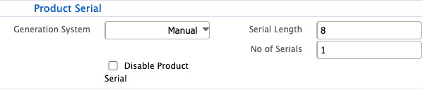 ConfigureProductSerial