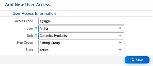 Add User access