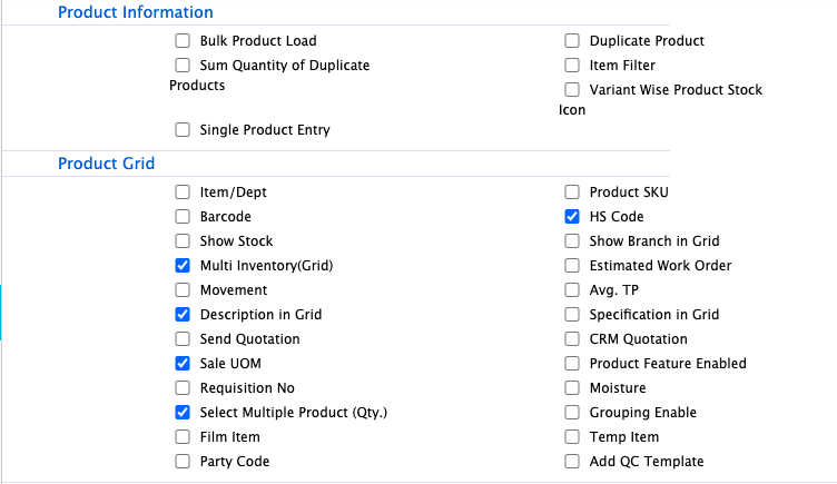 Product Information