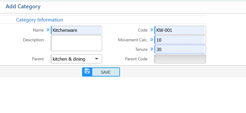 New Product Category