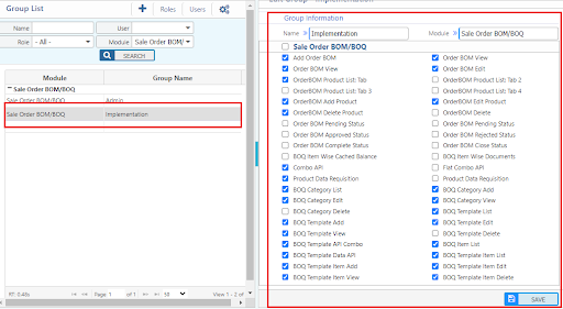 installation and setup of budget module